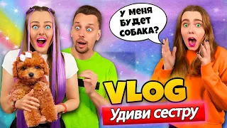 ПОКУПАЮ СЕСТРЕ СОБАКУ?! ВЛОГ #18 | Мой новый образ