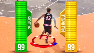 I CREATED THE BEST 99 OVERALL SECRET 6’6 POINT GUARD BUILD ON NBA 2K23 MOBILE ONLINE MYPARK