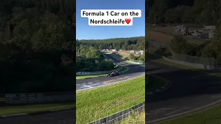Sebastian Vettel is driving his Formula 1 Car around the Nordschleife this weekend😍 #formula1 #nbr