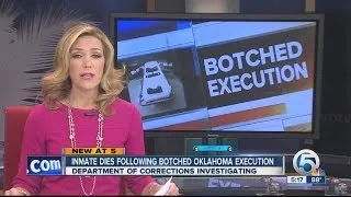 Inmate dies following botched Oklahoma execution