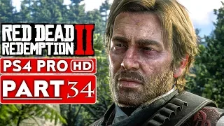 RED DEAD REDEMPTION 2 Gameplay Walkthrough Part 34 [1080p HD PS4 PRO] - No Commentary