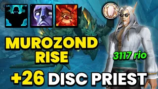 +26 Galakrond's Fall | Discipline Priest | 10.2 Dragonflight Week 5 | Mythic+ | Disc Priest