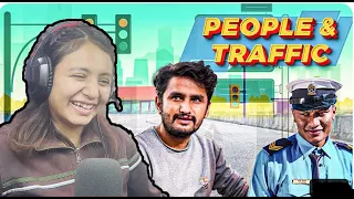 REACTING TO PEOPLE AND TRAFFIC || @ThePkVines