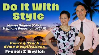 Do It With Style Line Dance (Dance & teach / Démo & explications / French & English)