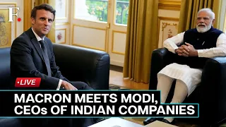PM Modi France Visit LIVE: PM Modi, French President Macron Meets CEOs of Indian Companies