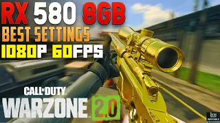 Warzone 2 on RX 580 8GB 2048SP: Best Settings for 1080p60FPS Gaming Experience