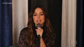 Anitta canta Marília Mendonça e homenageia a amiga no Domingão com Huck (07/11/2021)