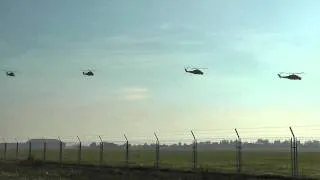 4× Mi-24 CZECH AIR FORCE - DEPARTURE FROM NATO DAYS 2012