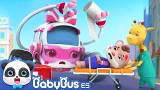 Ni-no Ni-no Ambulancia | Camiones de Monstruo | Canciones Infantiles | BabyBus en Español