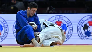 Рақобатҳои Абубакр Шеров (-73KG) дар Baku Grand Slam 2024