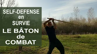 Le bâton de combat - Utile en self-défense, comment apprendre les bases rapidement.