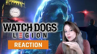 My reaction to the Watch Dogs Legion Official Story Trailer | GAMEDAME REACTS