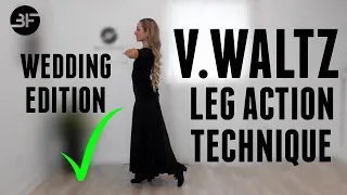 Wedding Dance V.Waltz Technique - Leg Action | Technique Tuesday (27)