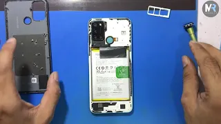 Realme c17 Tear-down and Disassembly || How to Open Back Cover