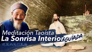 Meditación GUIADA | La SONRISA interior - 30 minutos / En español / Antigua cueva taoísta de Wudang