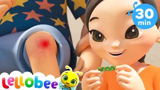 Accidents Happen - Boo Boo Song | +More Nursery Rhymes & Kids Songs | Compilation | Lellobee