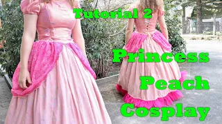 Prinzessin Peach | Cosplay Tutorial | Oberteil nähen | Super Mario