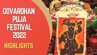 Govardhan Puja Festival 2022 - Highlights | ISKCON Chowpatty