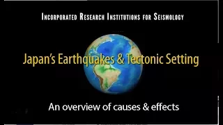 Japan—Earthquakes & Tectonics (Educational)
