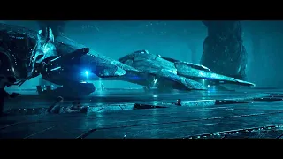 Stealing Scene of Alien Fighting Ship (Independence Day: Resurgence)