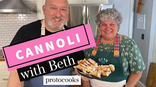 Cannoli with Chef Frank & Beth