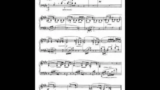 Scriabin Prelude for the left hand alone, Op.9 No.1