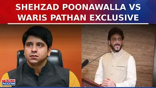 AIMIM's Waris Pathan Vs BJP's Shehzad Poonawalla Exclusive On 'Cong Muslim Appeasement Politics'