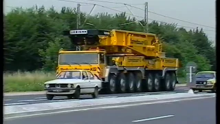 Ersteinsatz Liebherr LTM 1800 der Fa. Schmidbauer von und mit Oliver Thum