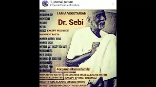 Dr. Sebi Inspired Health Equals Consciousness Live in Honduras