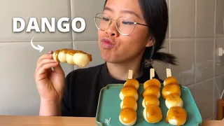 Homemade Japanese Dango 🍡 (Easy Recipe) | Cooking with Coqui
