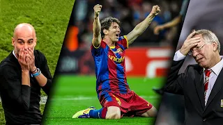 The Day Lionel Messi Shocked Pep Guardiola And Sir Alex Ferguson