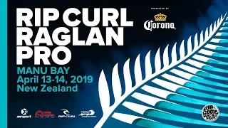 Rip Curl Raglan Pro 2019 | Finals Day | Manu Bay, New Zealand