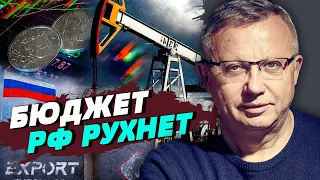 Экспорт нефти в РФ значительно упал, а это основной источник формирования бюджета - Савченко