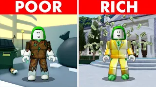 貧乏から大金持ちになった結果！？【ロブロックス・ROBLOX】