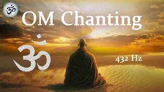 OM Chanting 432 Hz, Spazza Via Tutta l'Energia Negativa, Campane Tibetane, Meditazione, Guarigione