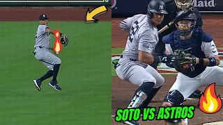 Asi Le Fue A Juan Soto En Los 4 Juegos l Yankees Vs Astros En MLB