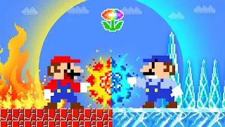 Hot and Cold Battle: When Everything Mario Touches Turns To LAVA and ICED!... | 2TB STORY GAME