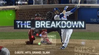 David Bote's Walk-off Grand Slam | The Breakdown