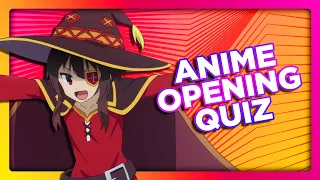 ANIME OPENING QUIZ - 30 Openings [VERY EASY]