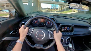 Modified 2017 Chevrolet Camaro SS Convertible - POV Test Drive (Binaural Audio)