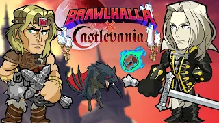 Brawlhalla x Castlevania is HERE!! • ALUCARD + SIMON Gameplay + MORE!