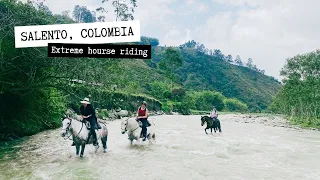 Riding Horses Through The Colombian Coffee Region 🐎 Salento, Quindío