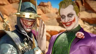 Mortal Kombat 11 Batman Who Laughs Skin Vs Joker Gameplay Very Hard Difficulty MK11