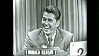 What's My Line - Ronald Reagan (1953)