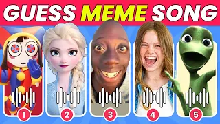 GUESS MEME & WHO'S SINGING🎵🔥🎤Lay Lay, King Ferran, Salish Matter, TengeTenge, MrBeast, Elsa, Panda