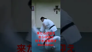 「対すれば相和す」森道治師範八段 [Shomen - uchi Jiyu-waza] Mori Shihan 8thDan Goshu-Ryu Aiki Jujutsu AUS 豪州流合氣柔術