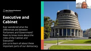 Executive and Cabinet: Webinar | NZ Parliament