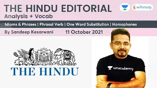 The Hindu Analysis | 11 Oct 2021 | The Hindu Editorial Analysis | wifistudy | Sandeep Kesarwani