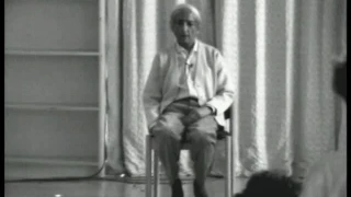 J. Krishnamurti - Brockwood Park 1982 - School Discussion 1 - Can you live without a single problem?