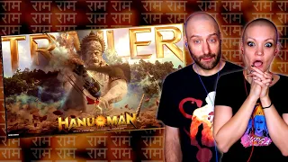 💥🔥 HANUMAN Hindi Trailer REACTION by foreigners | Prasanth Varma Cinematic Universe